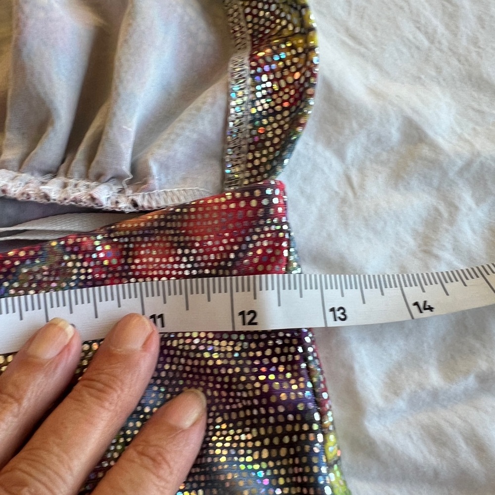 Colorful Halter Neck Tank Top - Picture 2 of 5